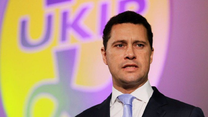 UKIP MEP collapses outside EU parliament - VIDEO